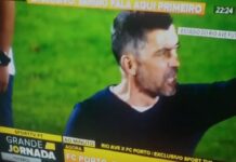 Sérgio Conceição descontrola-se e "vira-se" treinador do Rio Ave